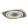Rabalux - LED loftlampe dæmpbar LED/60W/230V 3000/4000/6000K mat krom + fjernbetjening