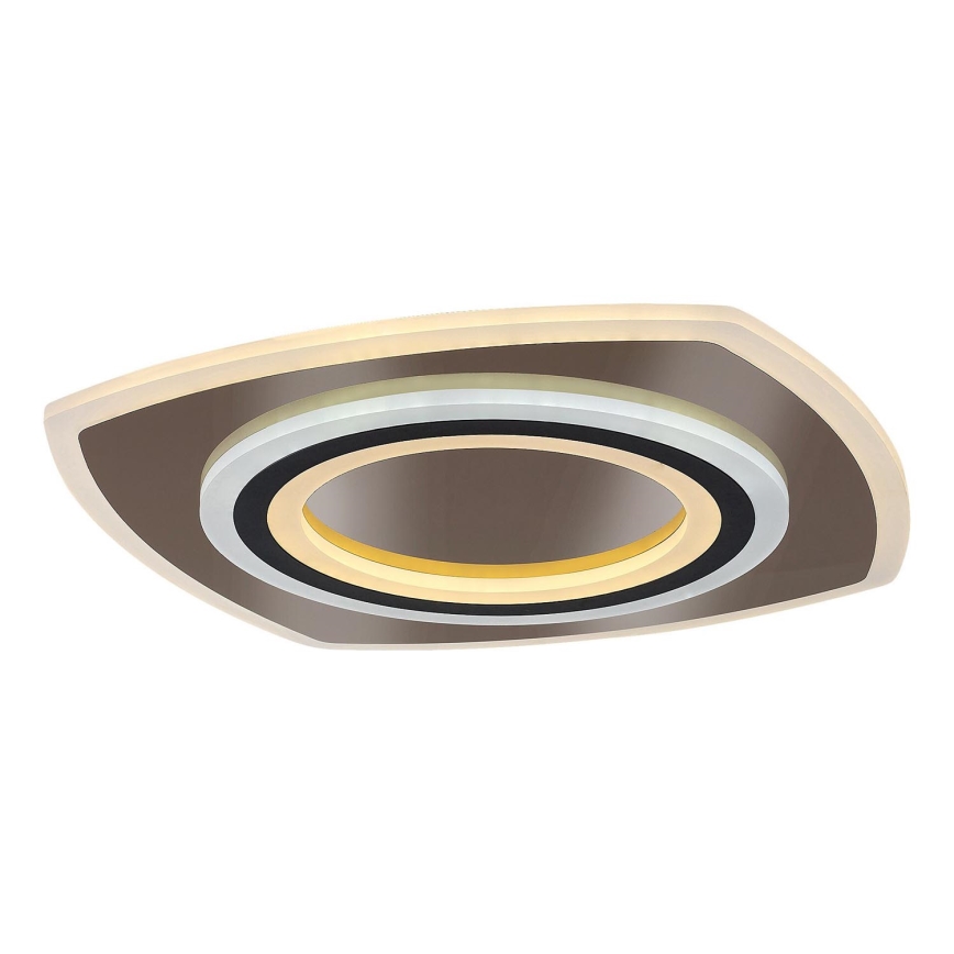 Rabalux - LED loftlampe dæmpbar LED/60W/230V 3000/4000/6000K mat krom/sort + fjernbetjening