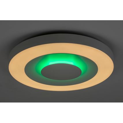 Rabalux - LED loftlampe dæmpbar RGB-farver LED/40W/230V 3000-6000K diameter 50 cm + fjernbetjening