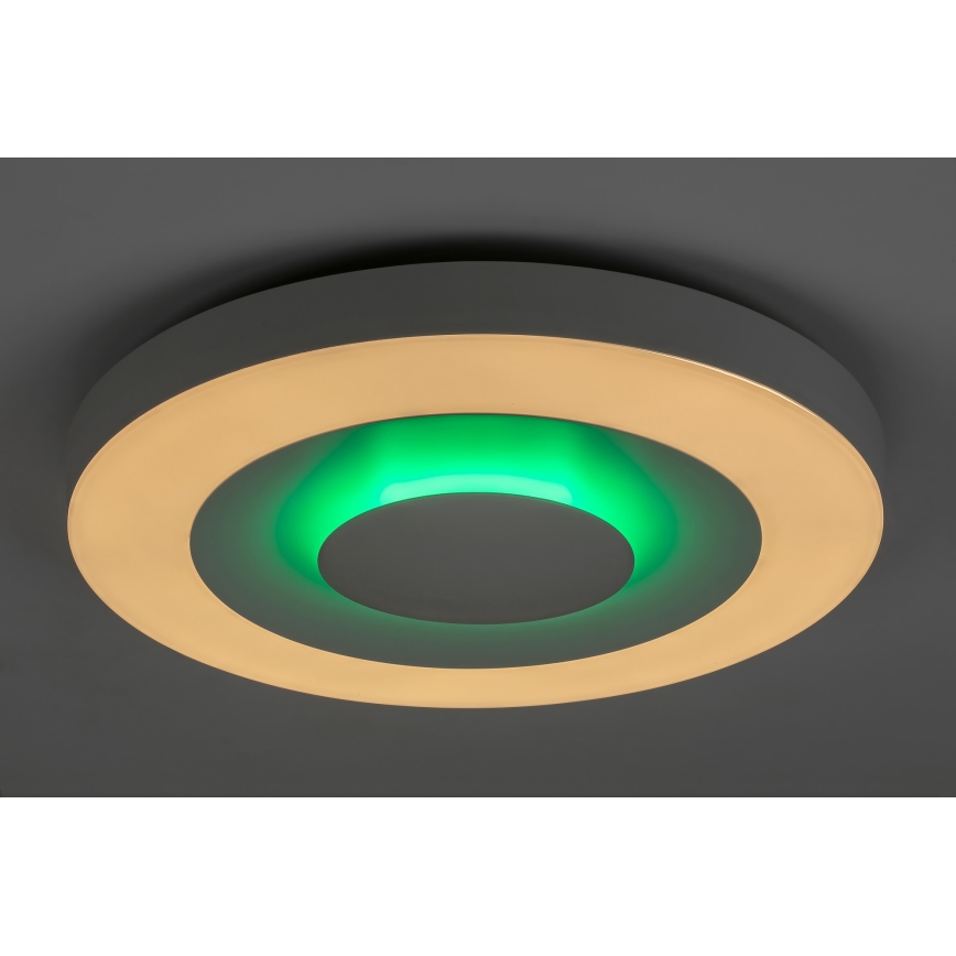 Rabalux - LED loftlampe dæmpbar RGB-farver LED/40W/230V 3000-6000K diameter 50 cm + fjernbetjening