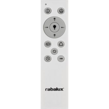 Rabalux - LED loftlampe dæmpbar RGB-farver LED/40W/230V 3000-6000K diameter 50 cm + fjernbetjening