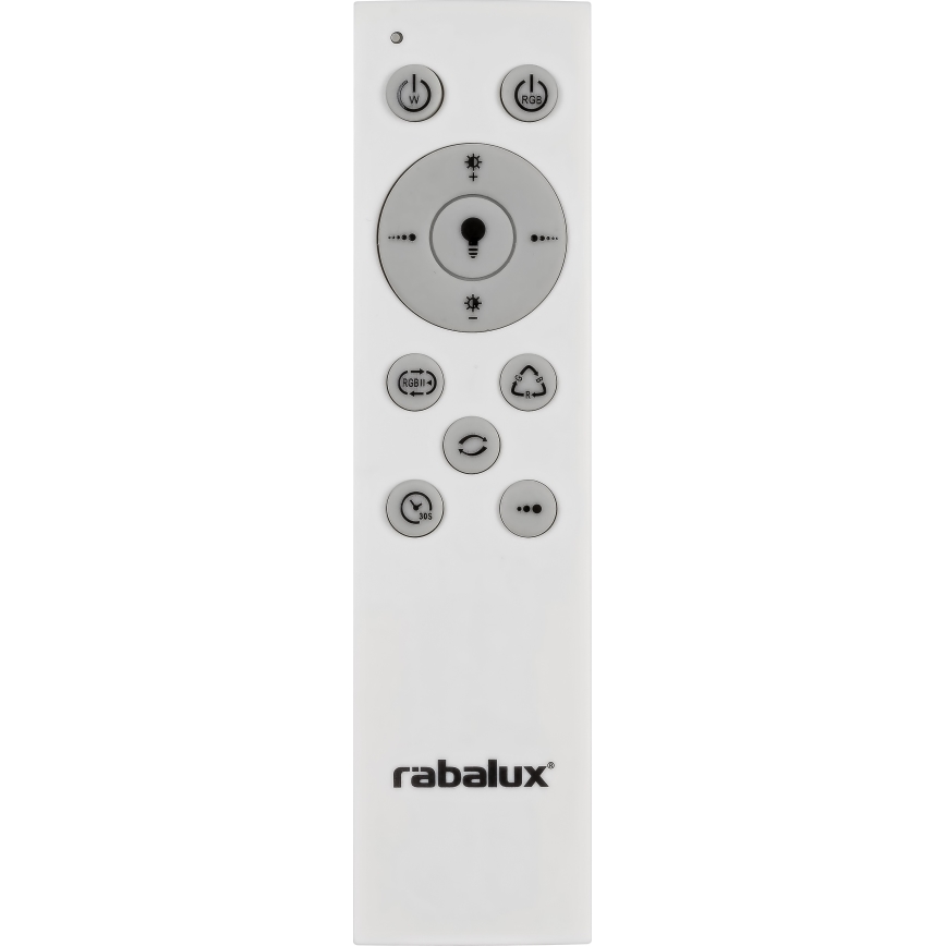 Rabalux - LED loftlampe dæmpbar RGB-farver LED/40W/230V 3000-6000K diameter 50 cm + fjernbetjening