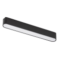 Rabalux - LED loftlampe dæmpbar til 1-faset skinnesystem LED/12W/24V 2700-5500K Wi-Fi Tuya 22 cm sort