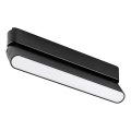 Rabalux - LED loftlampe dæmpbar til 1-faset skinnesystem LED/7W/24V 2700-5500K Wi-Fi Tuya 22 cm sort