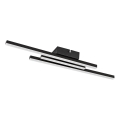 Rabalux - LED loftlampe LED/18W/230V 3000K sort