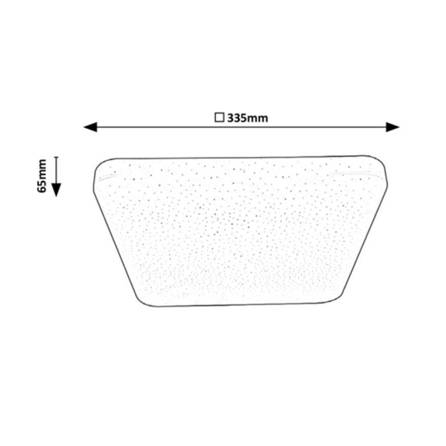 Rabalux - LED loftlampe LED/18W/230V