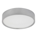 Rabalux - LED loftlampe LED/18W/230V IP44 4000K sølv Ø 28 cm