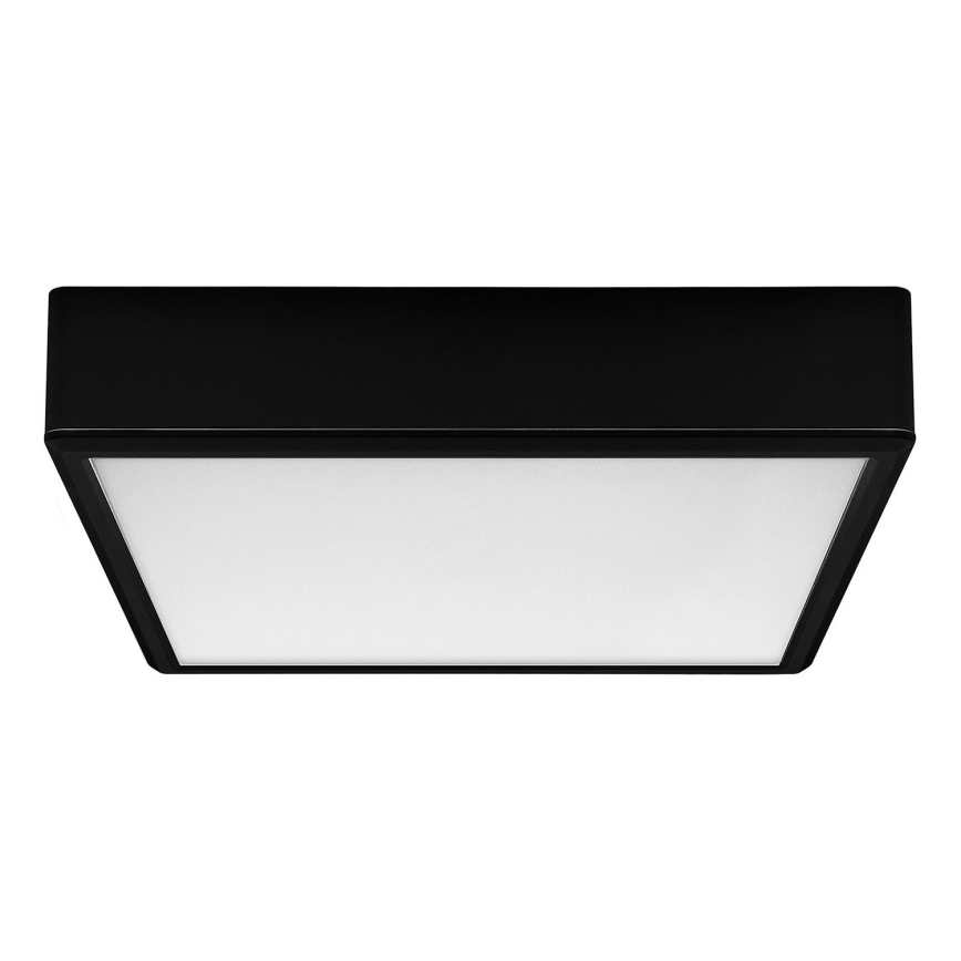 Rabalux - LED loftlampe LED/22W/230V 3000/4000/6000K 21x21 cm sort