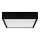 Rabalux - LED loftlampe LED/22W/230V 3000/4000/6000K 21x21 cm sort