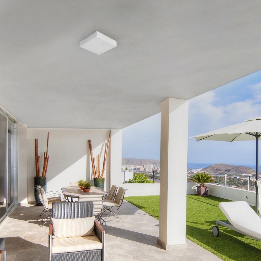 Rabalux - LED loftlampe LED/24W/230V 2800-6000K IP44 hvid 30x30 cm