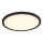 Rabalux - LED loftlampe LED/24W/230V 3000/4000/6000K diameter 29 cm sort