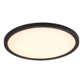 Rabalux - LED loftlampe LED/24W/230V 3000/4000/6000K Ø 29 cm sort