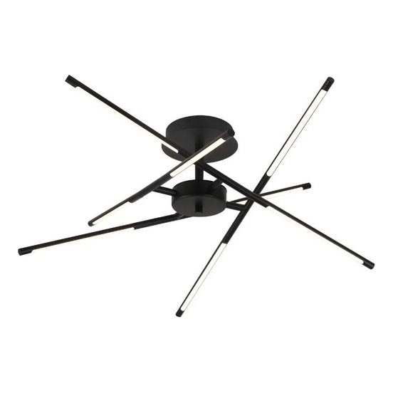 Rabalux - LED loftlampe LED/40W/230V 3000K sort