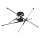 Rabalux - LED loftlampe LED/40W/230V 3000K sort