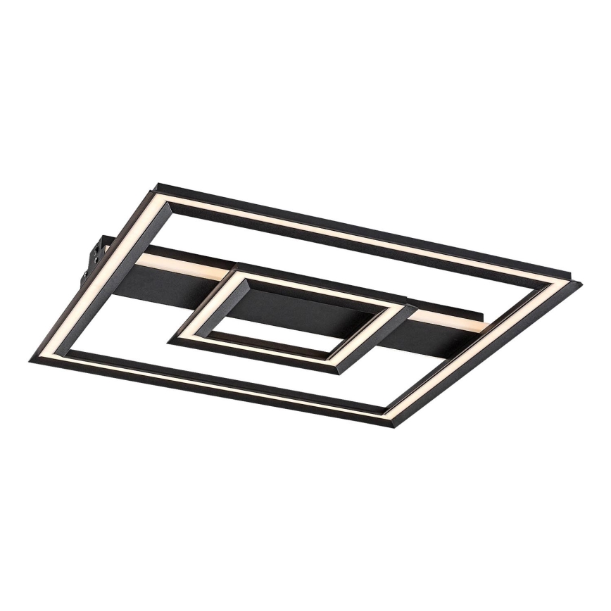 Rabalux - LED loftlampe LED/48W/230V 3000K sort 48,5x48,5 cm