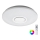 Rabalux - LED loftlampe m. RGB-farver og højtaler dæmpbar LED/24W/230V Wi-Fi Tuya + fjernbetjening