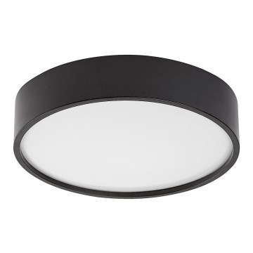Rabalux - LED loftlampe med sensor LED/19W/230V IP44 4000K Ø 28,5 cm sort
