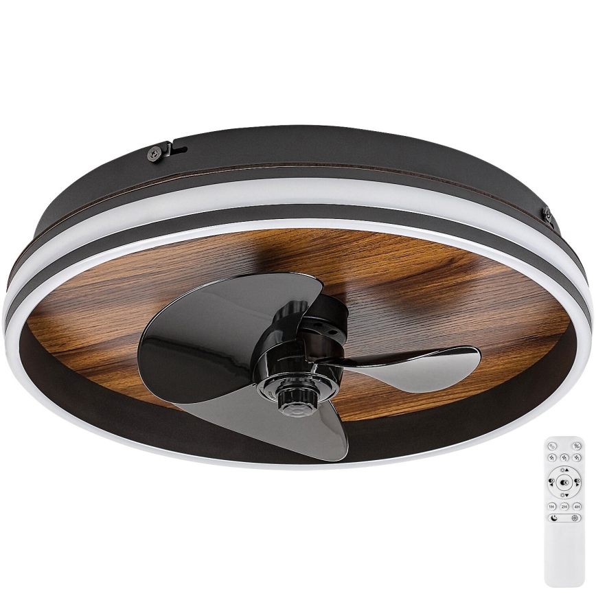 Rabalux - LED loftlampe med ventilator dæmpbar LED/30W/230V 3000-6500K + fjernbetjening
