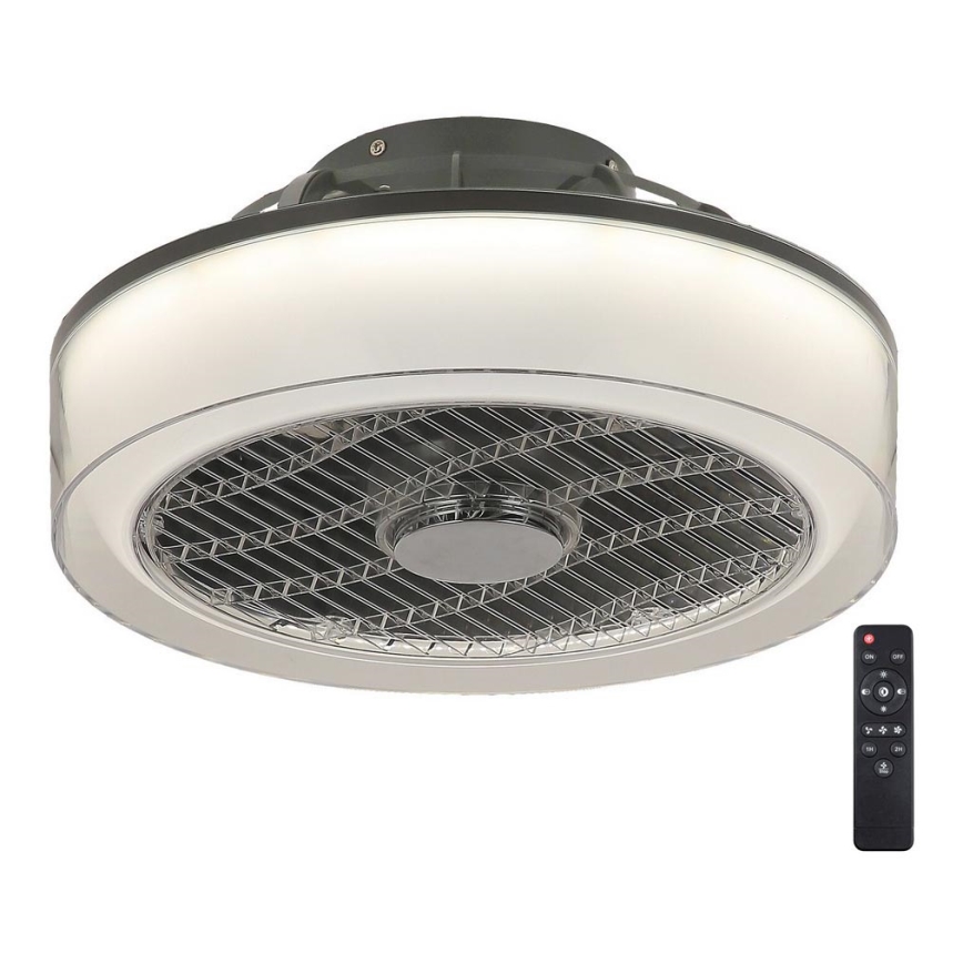 Rabalux - LED loftlampe med ventilator dæmpbar LED/30W/230V + fjernbetjening 3000-6000K