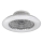 Rabalux - LED loftlampe med ventilator dæmpbar LED/30W/230V + fjernbetjening 3000-6500K