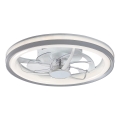 Rabalux - LED Loftlampe med ventilator dæmpbar LED/40W/230V 3000/4000/6000K Wi-Fi + fjernbetjening