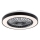 Rabalux - LED Loftlampe med ventilator dæmpbar LED/40W/230V 3000/4000/6000K Wi-Fi + fjernbetjening