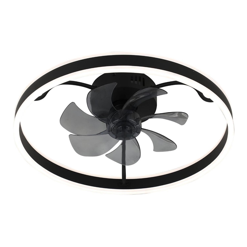 Rabalux - LED Loftlampe med ventilator dæmpbar LED/40W/230V 3000/4000/6000K Wi-Fi + fjernbetjening