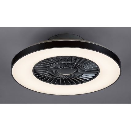 Rabalux - LED loftlampe med ventilator dæmpbar LED/40W/230V + fjernbetjening 3000-6500K