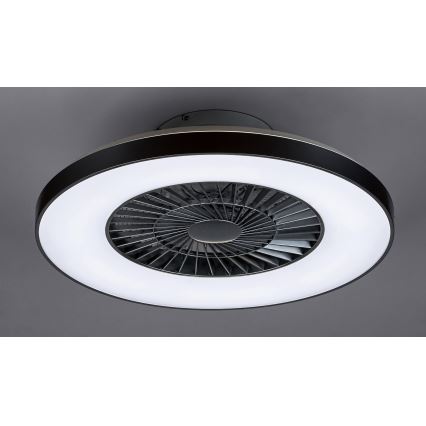 Rabalux - LED loftlampe med ventilator dæmpbar LED/40W/230V + fjernbetjening 3000-6500K