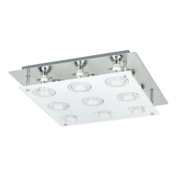 Rabalux - LED loftlampe NAOMI 9xGU10/5W 38x38 cm