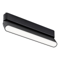 Rabalux - LED Loftlampe til 1-faset skinnesystem LED/12W/230V 4000K 22 cm sort