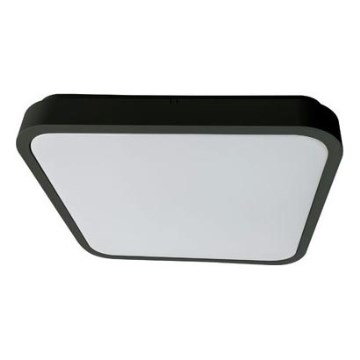 Rabalux - LED loftlampe til badeværelse dæmpbar LED/36W/230V 3000-6000K IP44 42x42 cm sort + fjernbetjening