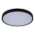 Rabalux - LED loftlampe til badeværelse LED/12W/230V 3000/4000/6000K IP44 diameter 25,5 cm sort