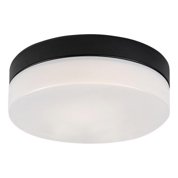 Rabalux - LED loftlampe til badeværelse LED/15W/230V IP44 4000K diameter 23 cm sort