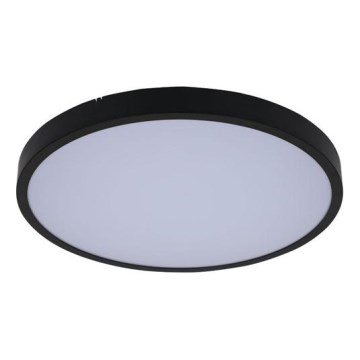 Rabalux - LED loftlampe til badeværelse LED/18W/230V 3000/4000/6000K IP44 diameter 30,5 cm sort