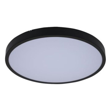 Rabalux - LED loftlampe til badeværelse LED/24W/230V 3000/4000/6000K IP44 diameter 35,5 cm sort