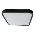 Rabalux - LED loftlampe til badeværelse LED/36W/230V 3000/4000/6000K IP44 42x42 cm sort