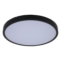 Rabalux - LED loftlampe til badeværelse LED/36W/230V 3000/4000/6000K IP44 diameter 42 cm sort