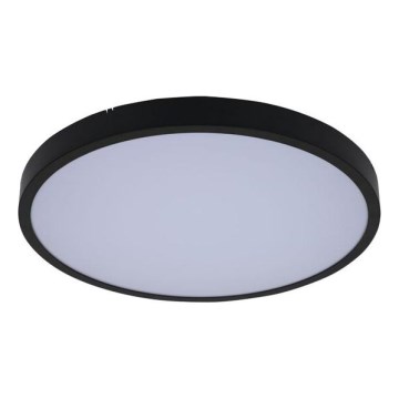 Rabalux - LED loftlampe til badeværelse LED/36W/230V 3000/4000/6000K IP44 diameter 42 cm sort
