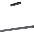 Rabalux - LED lysekrone på wire LED/19W/230V 4000K sort