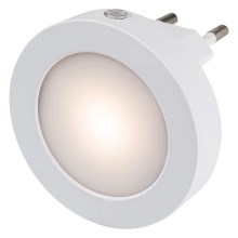Rabalux - LED natlampe med sensor LED/0,5W/230V 3000K diameter 65 mm