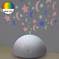 Rabalux - LED natlampe RGB-farver LED/0,5W/3xAA