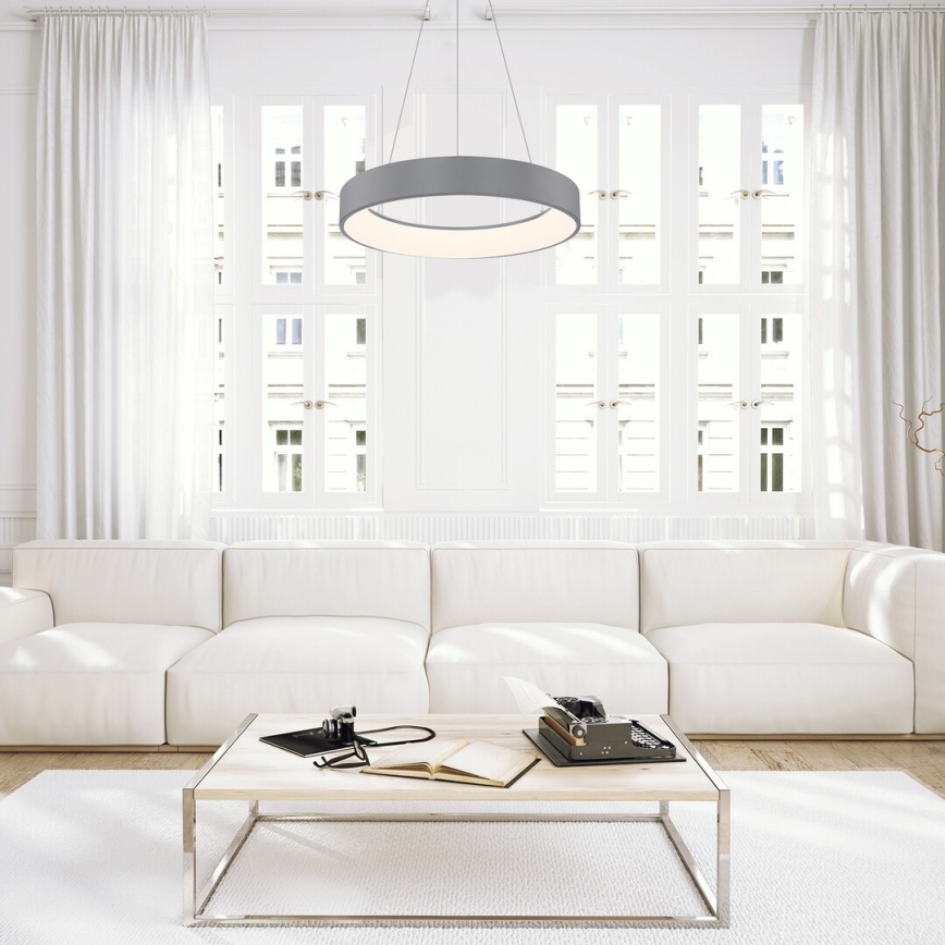 Rabalux - LED pendel dæmpbar LED/24W/230V rund 3000-6000K + fjernbetjening