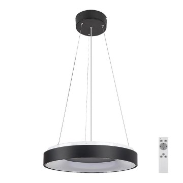 Rabalux - LED pendel dæmpbar LED/38W/230V 3000-6500K sort + fjernbetjening