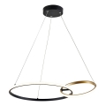 Rabalux - LED pendel LED/36W/230V sort/guldfarvet