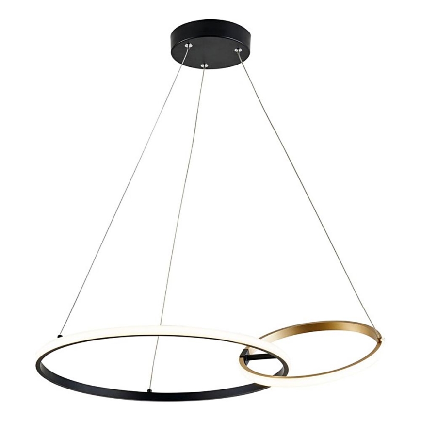 Rabalux - LED pendel LED/36W/230V sort/guldfarvet