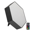 Rabalux - LED RGB Dæmpbar Bordlampe LED/1W/5V/3xAA + fjernbetjening