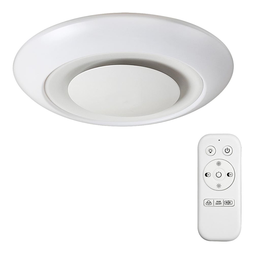Rabalux - LED RGB Dæmpbar loftlampe LED/24W/230V Ø 48 cm + fjernbetjening