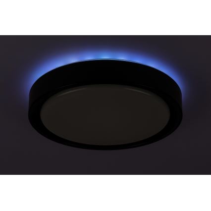 Rabalux - LED RGB dæmpbar loftlampe med sensor LED/28W/230V 2700-5000K Ø 36 cm + fjernbetjening