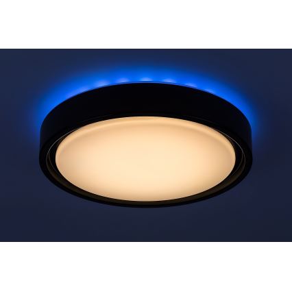 Rabalux - LED RGB dæmpbar loftlampe med sensor LED/28W/230V 2700-5000K Ø 36 cm + fjernbetjening
